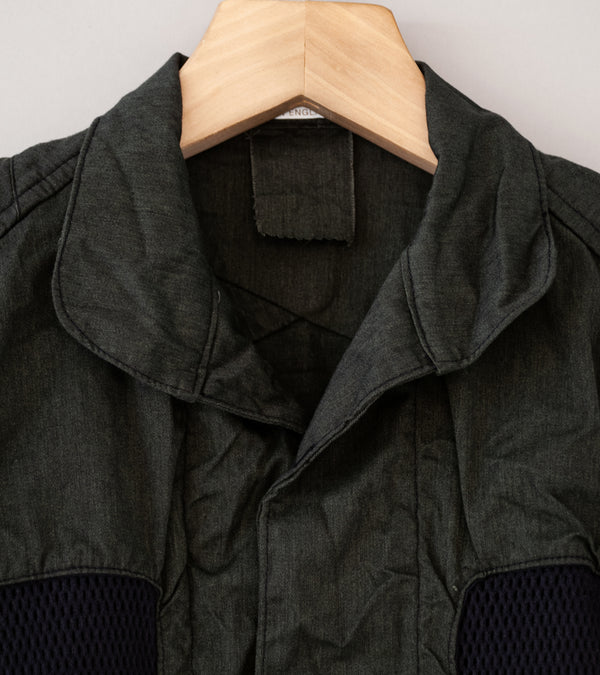 Working 'FMP Overshirt' (Beach Tar Polyester Cotton Gabardine)
