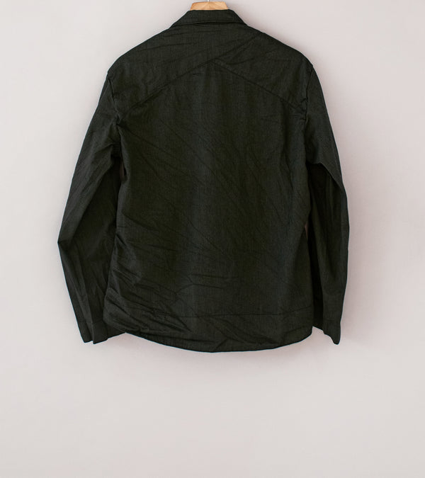 Working 'FMP Overshirt' (Beach Tar Polyester Cotton Gabardine)