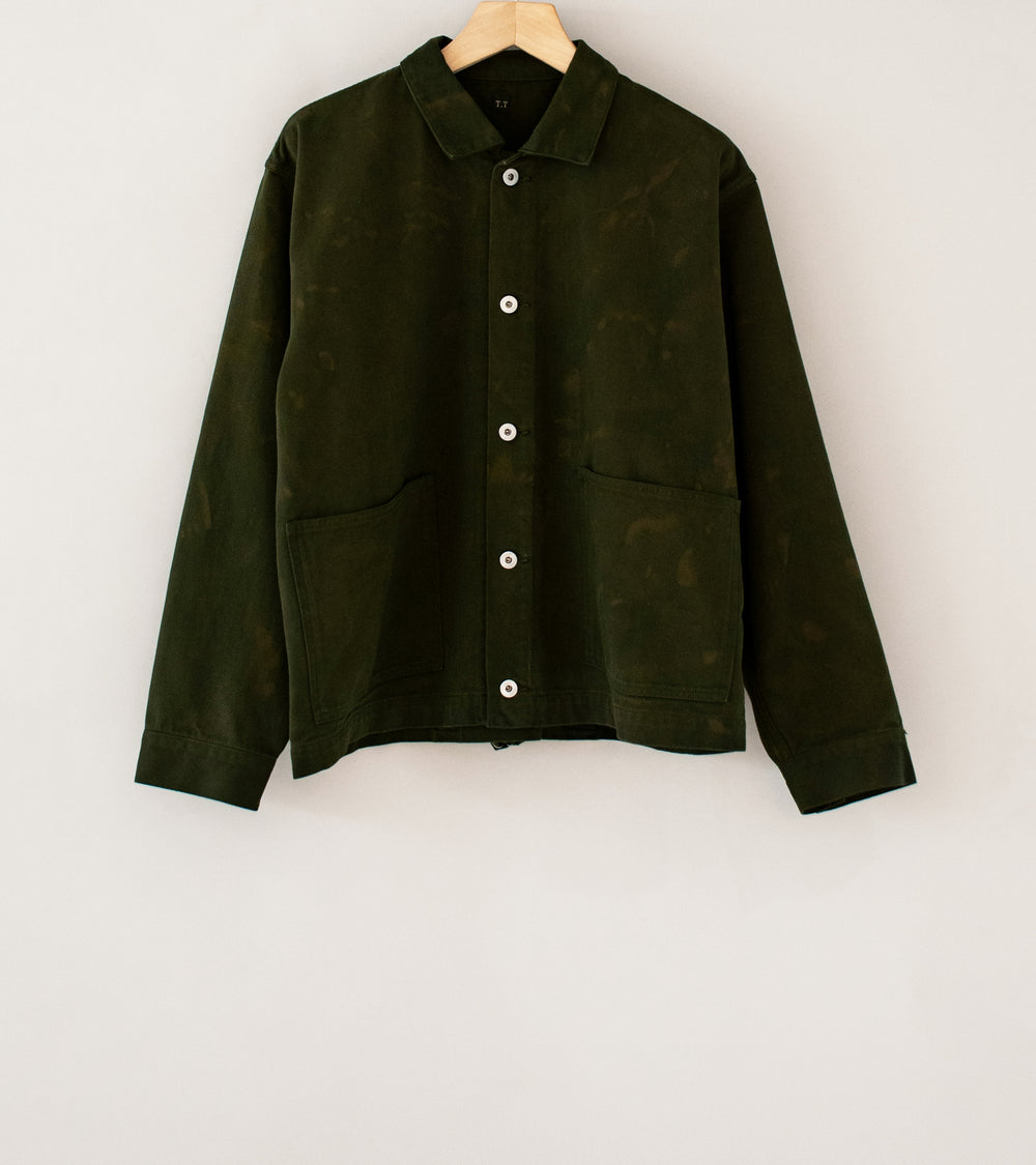 Taiga Takahashi 'Lot. 303 Coverall Jacket' (Mix Green)