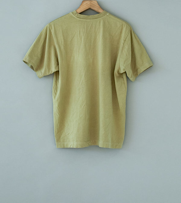 Working 'Sticker T-Shirt' (Sage Smudge Organic Cotton)