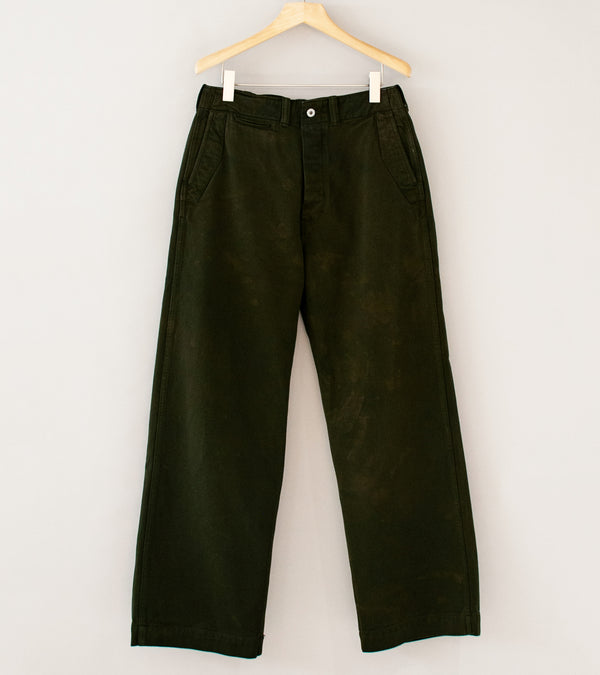 Taiga Takahashi 'Lot. 202 Engineer Trousers' (Mix Green) - 30