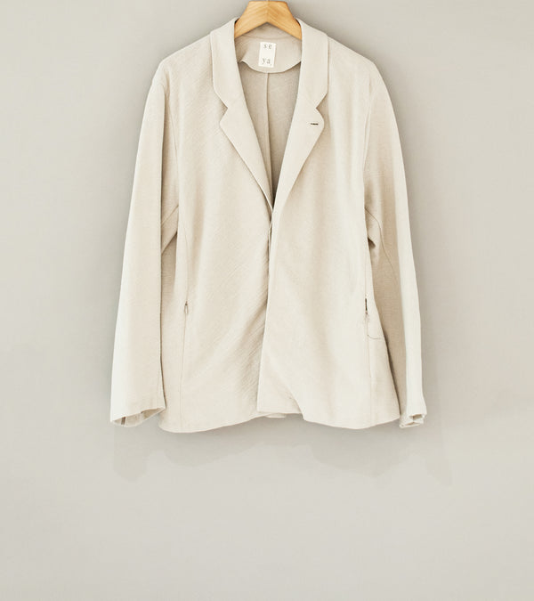 Seya 'Road Trip Jacket' (Faded Grey Panama Cloth)