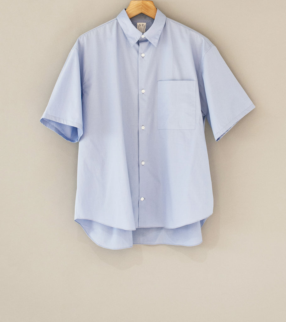YLÈVE Blue Button Shirt