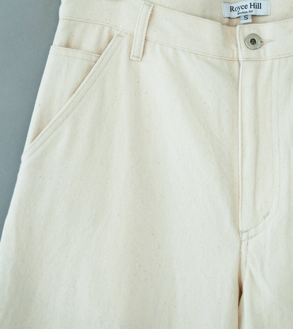 Royce Hill ‘Work Trouser Two’ (Natural Washed Denim)