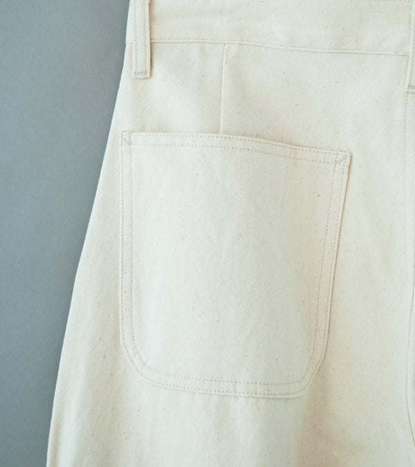Royce Hill ‘Work Trouser Two’ (Natural Washed Denim)