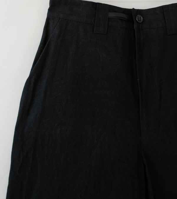 MAN-TLE 'R20 P8 Sail Pants' (Black Wax)