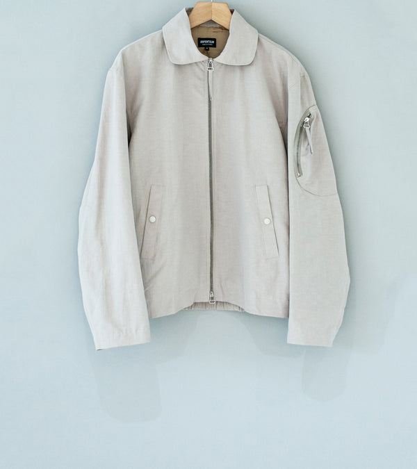 Arpenteur 'Vol Jacket' (Sand Cotton Nylon Linen Weather Cloth)