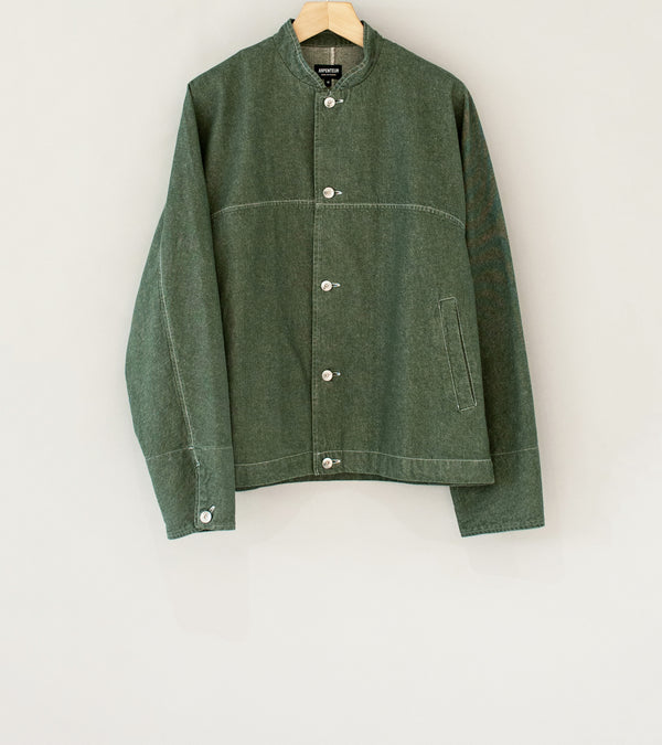 Arpenteur 'Evo Jacket' (Green Stonewash Denim)
