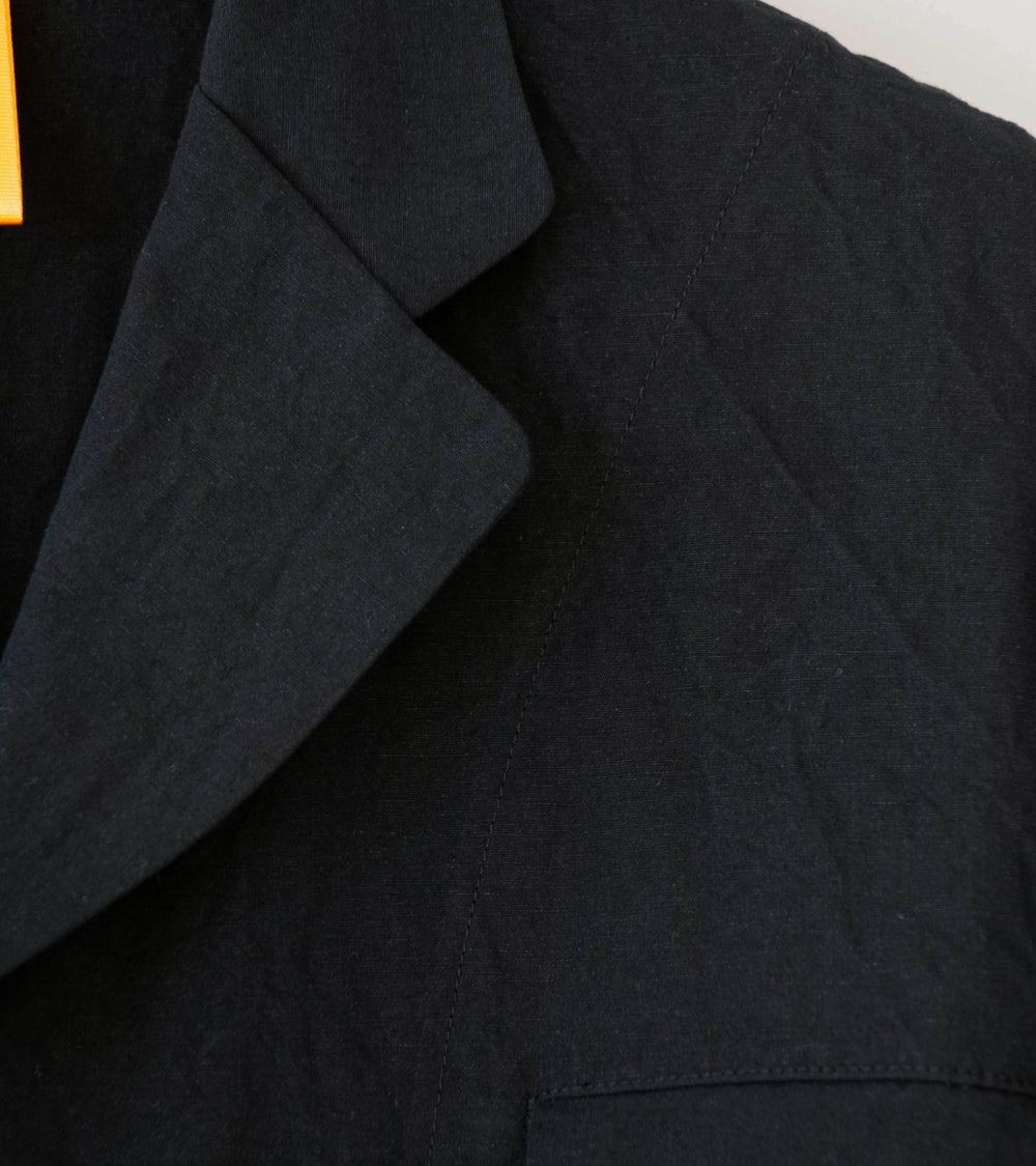 MAN-TLE 'R20 Y4 Big Blazer' (Black Linen)