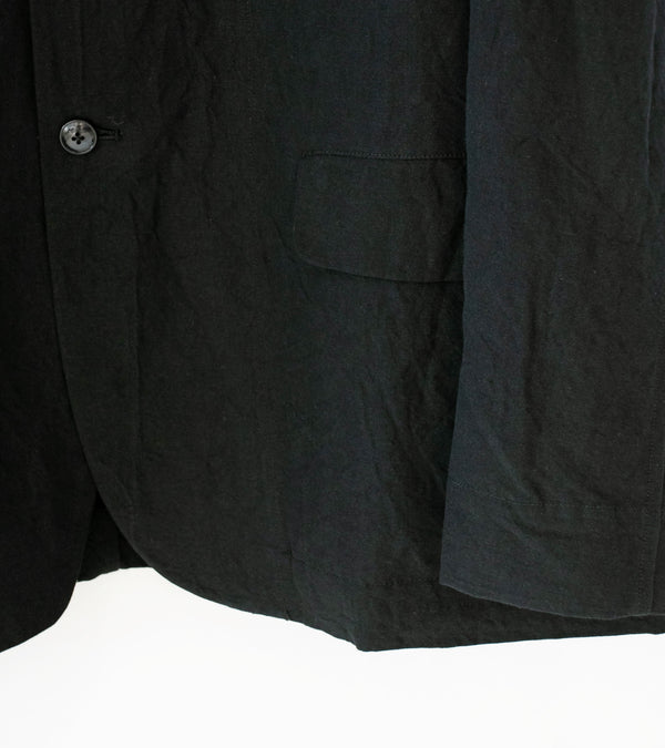 MAN-TLE 'R20 Y4 Big Blazer' (Black Linen)