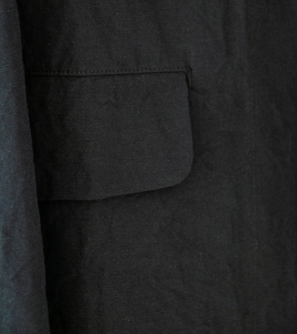 MAN-TLE 'R20 Y4 Big Blazer' (Black Linen)