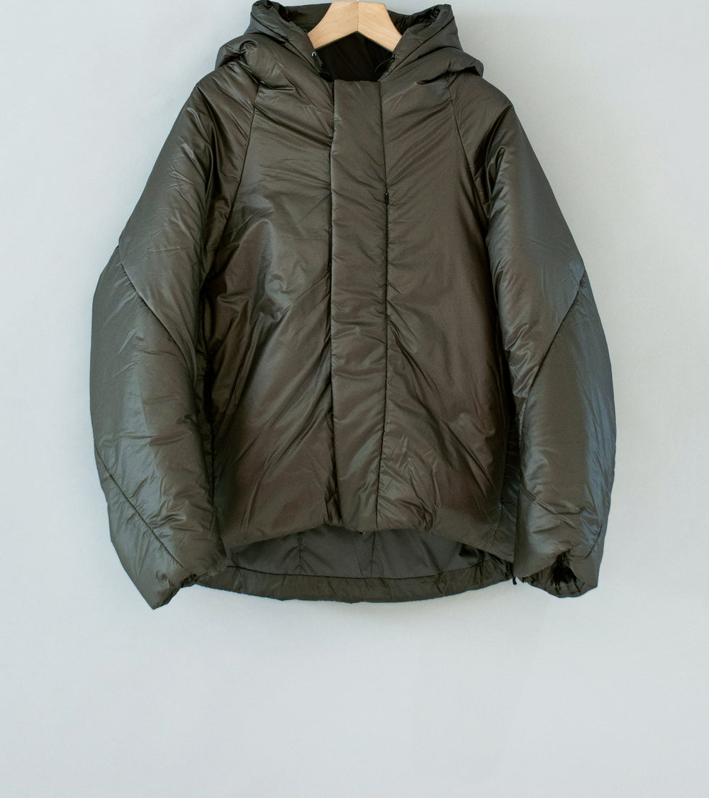 Goldwin 0 'Cloud Helicoid Parka' (Jet Brown)