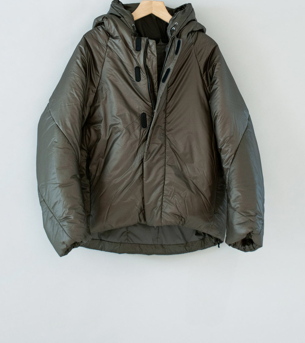 Goldwin 0 'Cloud Helicoid Parka' (Jet Brown)