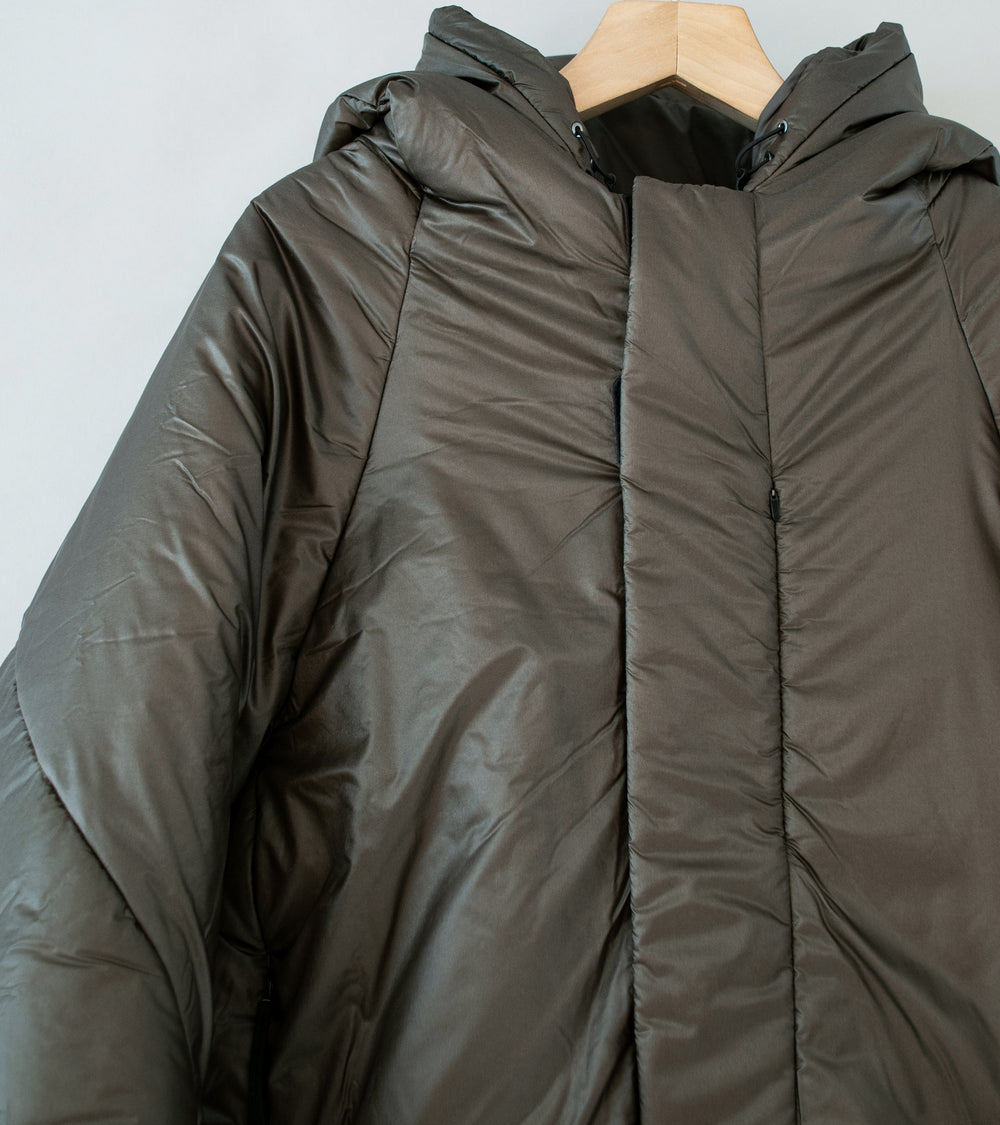 Goldwin 0 'Cloud Helicoid Parka' (Jet Brown)