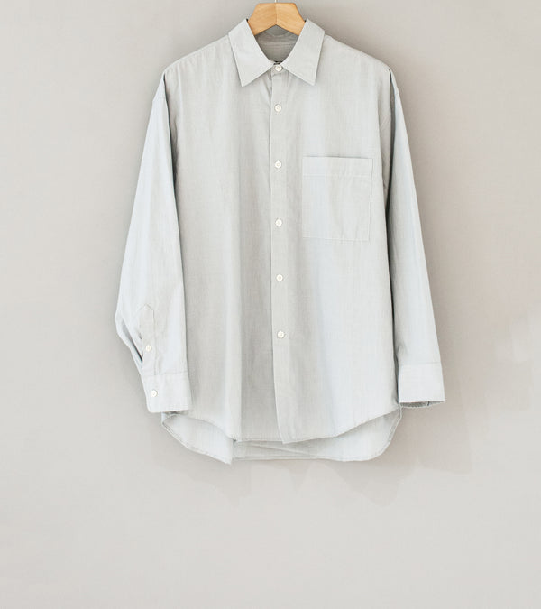 Arpenteur 'Doris Shirt' (Grey Mini Seersucker)