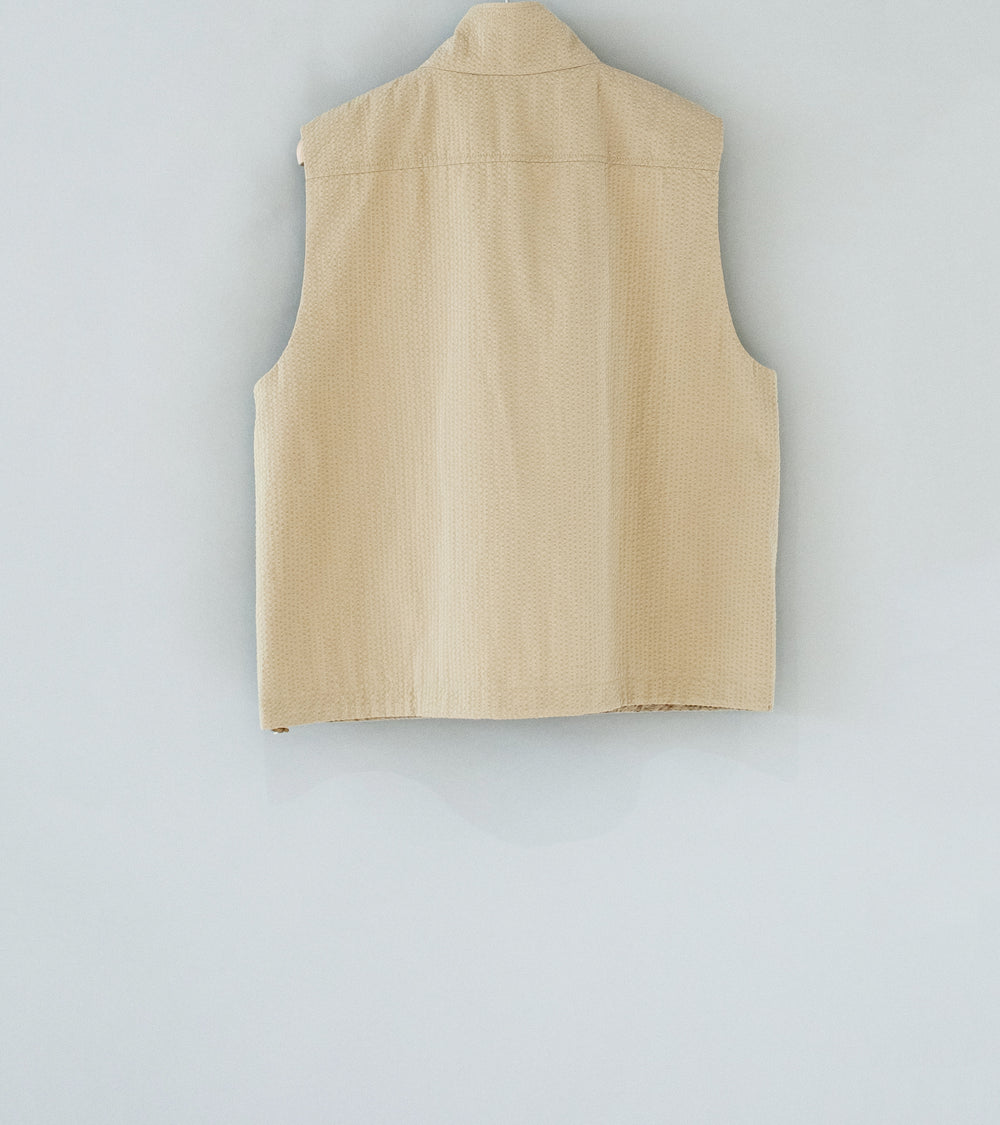 Post Overalls 'Engineers Jacket' (Stone Cotton Canvas)