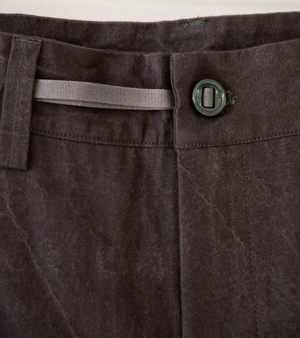 MAN-TLE 'R20 P4 Wide Pants' (Earth Wax)