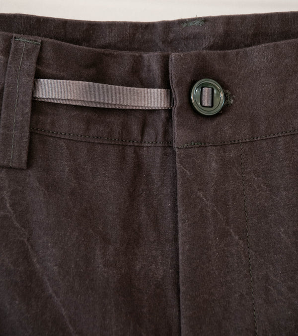 MAN-TLE 'R20 P4 Wide Pants' (Earth Wax)