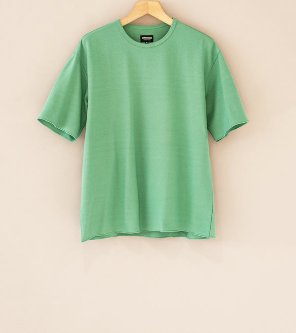 Arpenteur 'Pontus T-Shirt' (Leaf Green Rachel Mesh Cotton)
