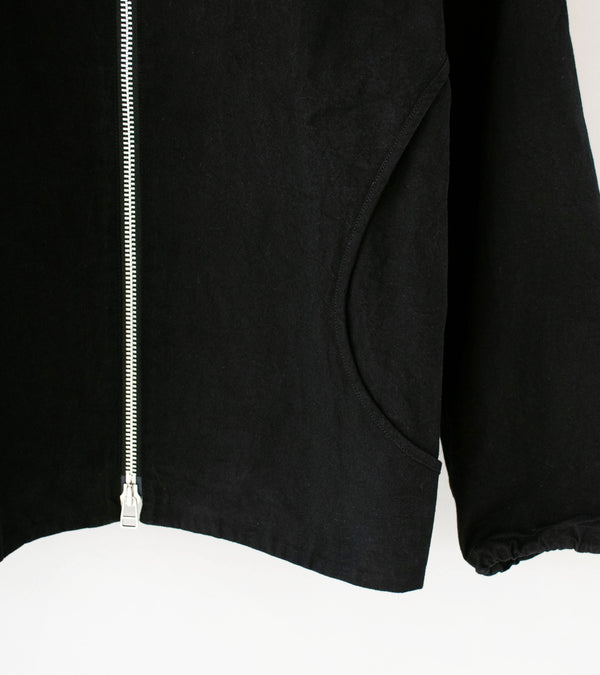 MAN-TLE 'R0 S3 Scoop Shirt' (Black Wax)