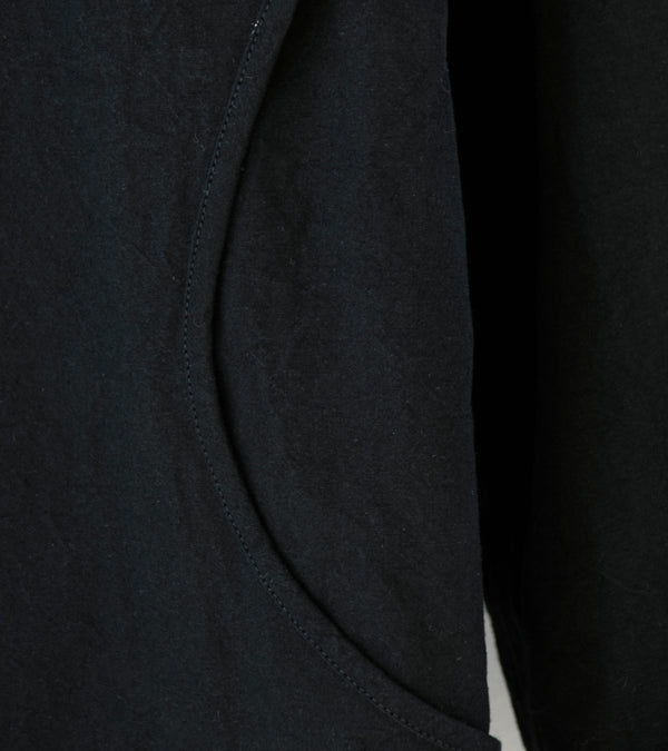 MAN-TLE 'R0 S3 Scoop Shirt' (Black Wax)
