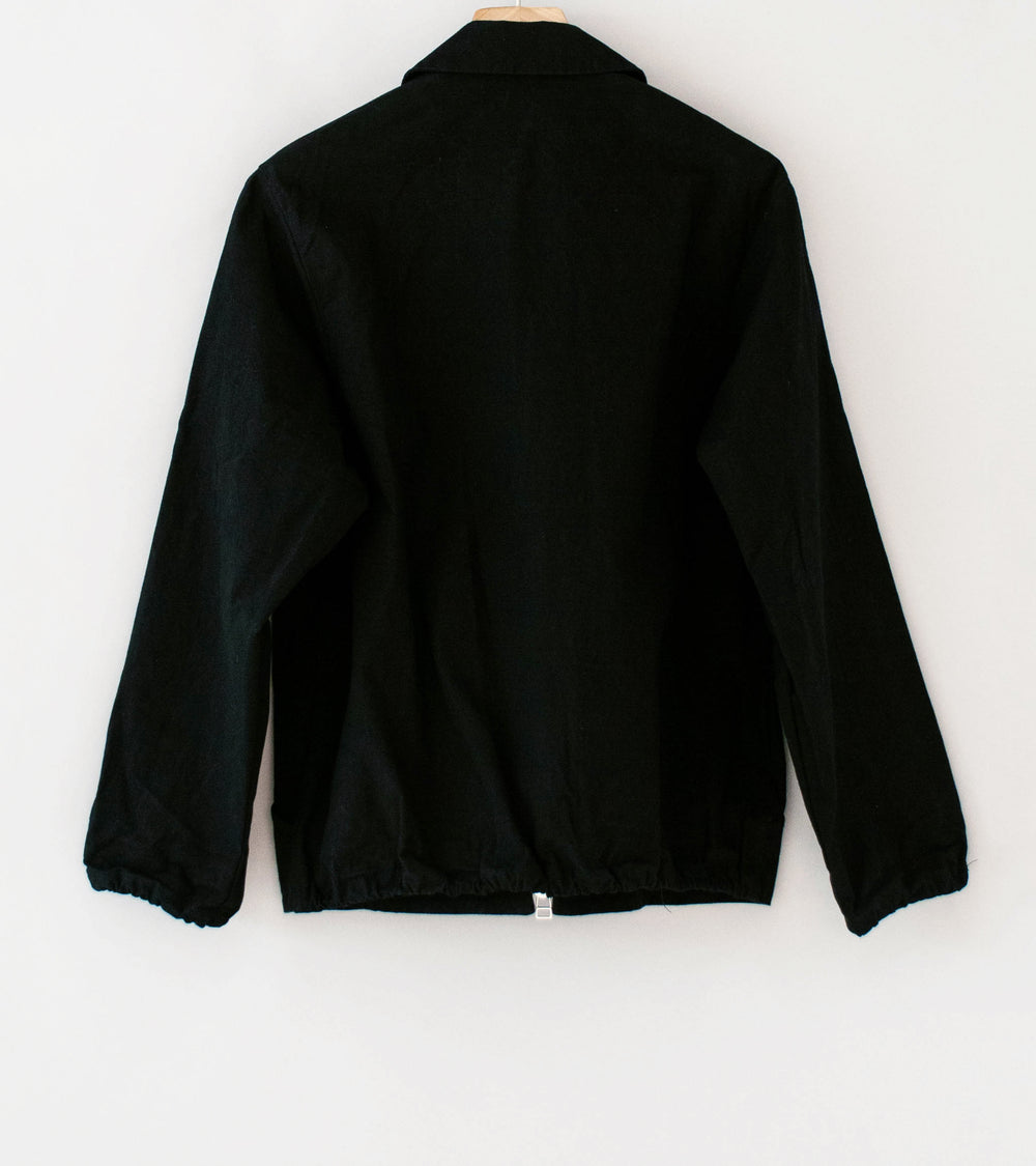 MAN-TLE 'R0 S3 Scoop Shirt' (Black Wax)
