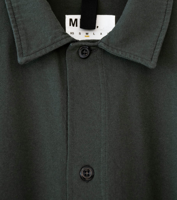 Margaret Howell 'MHL Jersey Shirt' (Pewter Heavy Cotton Jersey)