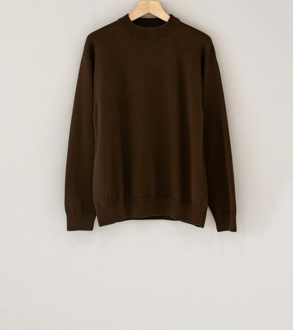 Arpenteur 'Standard Sweater' (Soil Brown Combed Cotton Jersey)