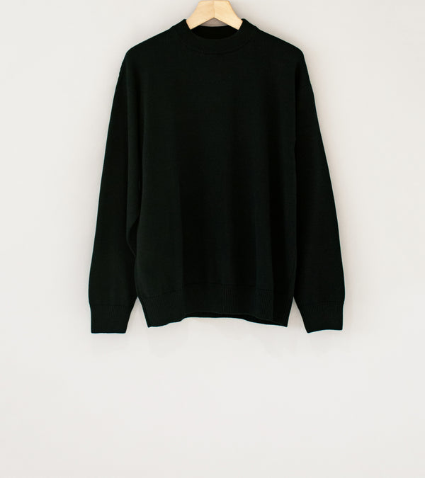 Arpenteur 'Standard Sweater' (Black Combed Cotton Jersey)