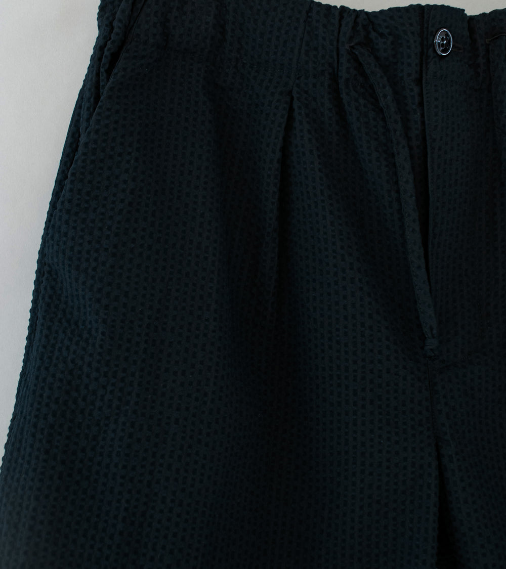 Post Overalls 'E-Z DND Trousers' (Black Herringbone Denim)