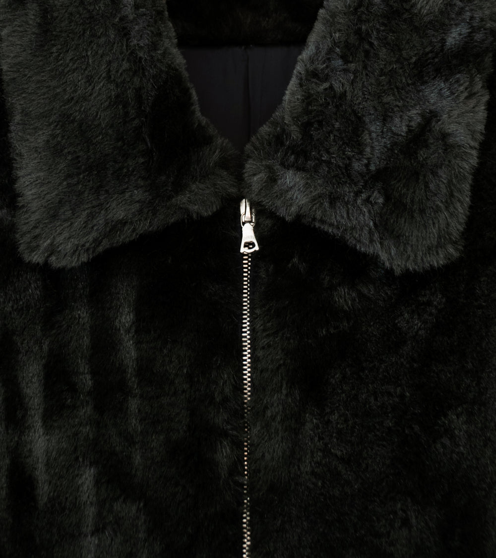 Stein 'Acrylic Fur Jacket' (Grey Khaki)