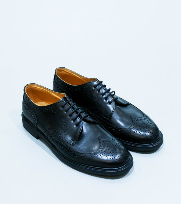 Ludwig Reiter 'Budapester Shoe' (Black Boxcalf Leather)