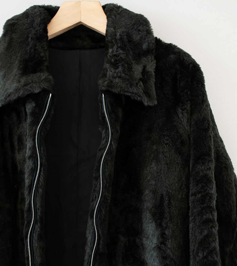 Stein 'Acrylic Fur Jacket' (Grey Khaki)