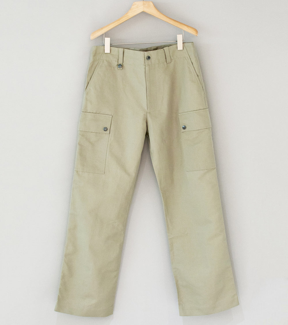 Post Overalls 'Army Pants' (Charcoal Vintage Sateen)