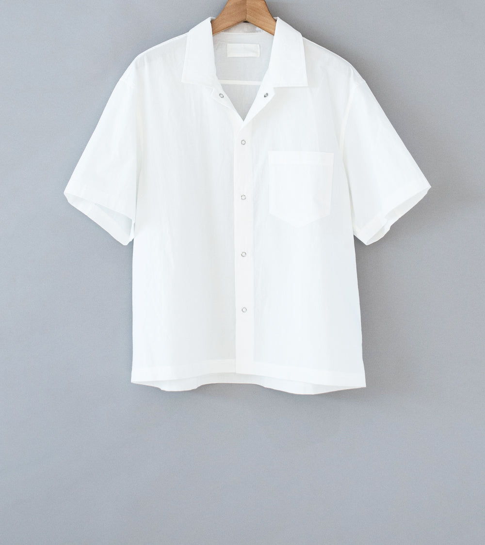 James Coward 'Sundown Shirt' (Off White Cotton Wool Typewriter)