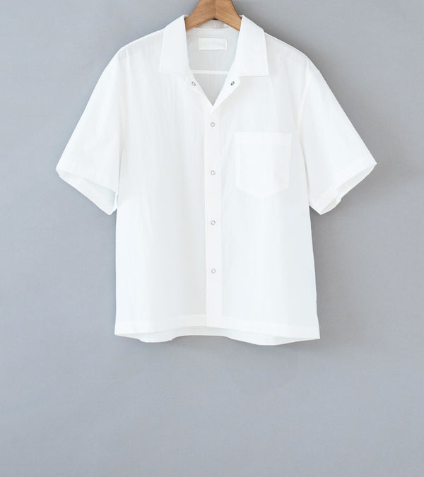 James Coward 'Sundown Shirt' (Off White Cotton Wool Typewriter)