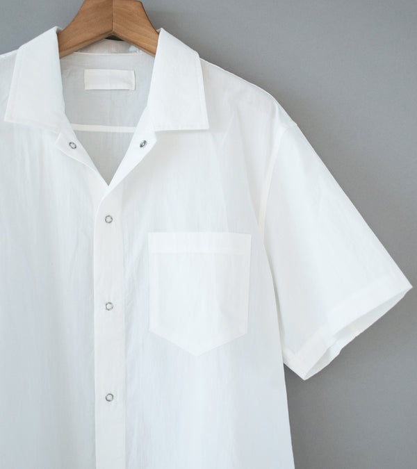 James Coward 'Sundown Shirt' (Off White Cotton Wool Typewriter)