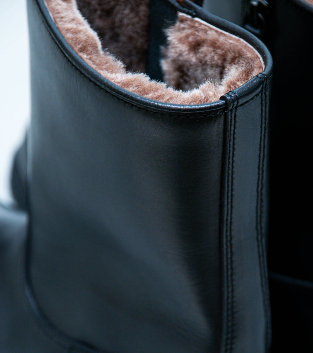 Ludwig Reiter 'Arlberger Boot' (Black Bark Tanned Leather)