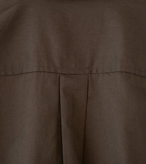 James Coward 'Filter Shirt' (Dark Brown Supima Cotton Twill)