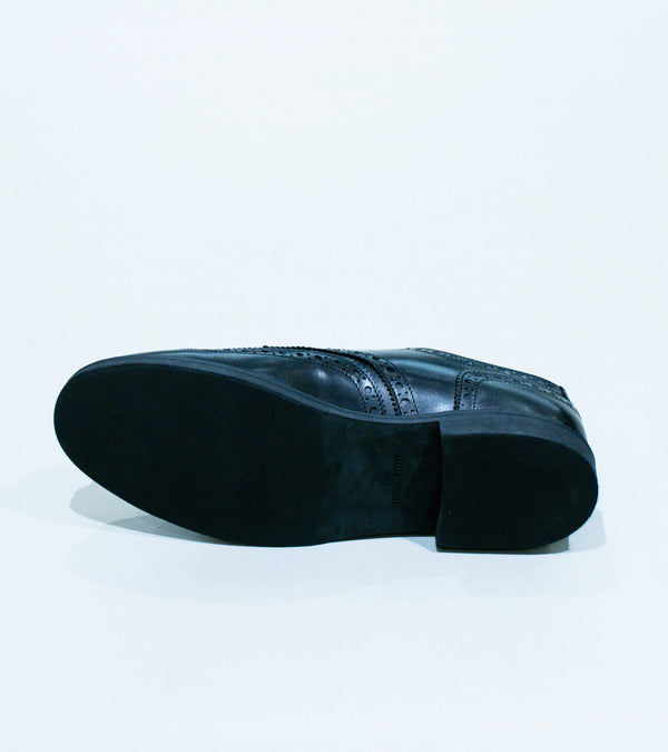 Ludwig Reiter 'Budapester Shoe' (Black Boxcalf Leather)
