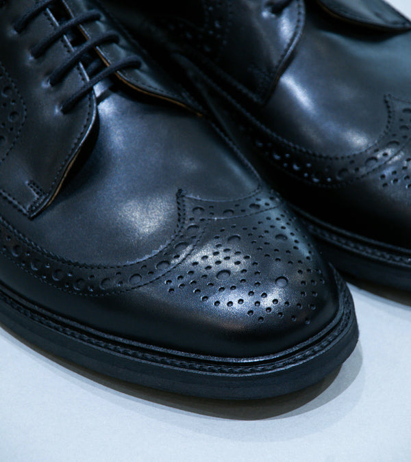 Ludwig Reiter 'Budapester Shoe' (Black Boxcalf Leather)
