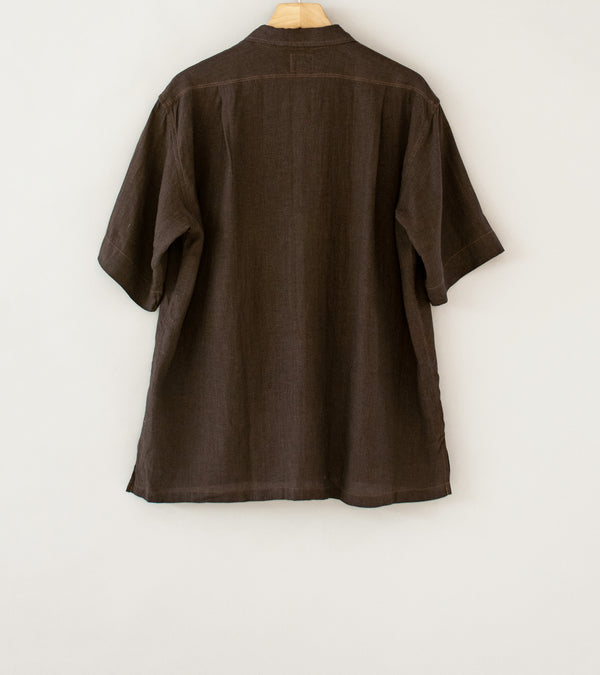 LE.J 'Chiringuito Shirt' (Brown Linen)