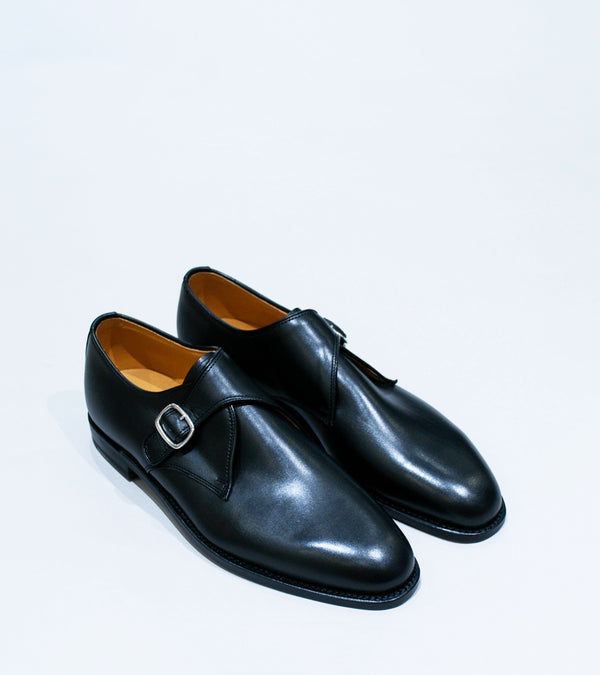 Ludwig Reiter 'Kapuziner Shoe' (Black Boxcalf Leather)