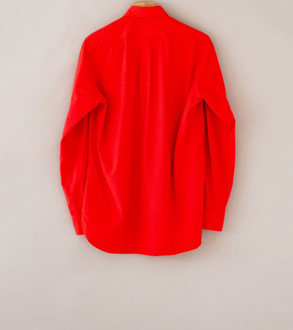 L.E.J 'RN Work Shirt' (Red Cotton Rip Stop)