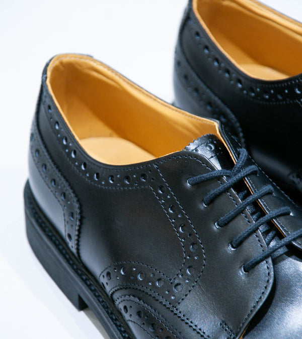 Ludwig Reiter 'Budapester Shoe' (Black Boxcalf Leather)