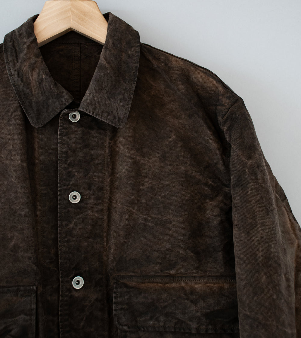 James Coward 'Replica Jacket' (Persimmon Cotton Washi Duck)