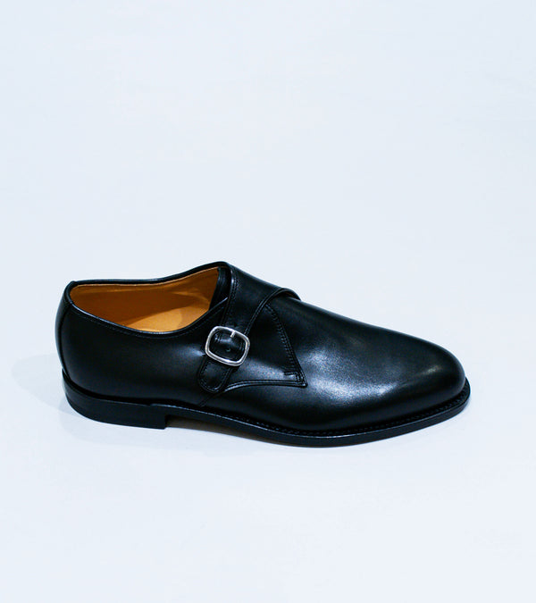 Ludwig Reiter 'Kapuziner Shoe' (Black Boxcalf Leather)