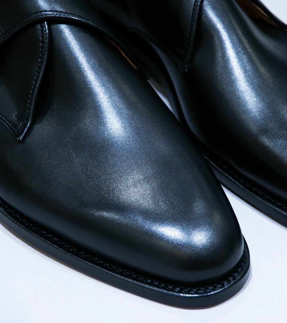 Ludwig Reiter 'Kapuziner Shoe' (Black Boxcalf Leather)