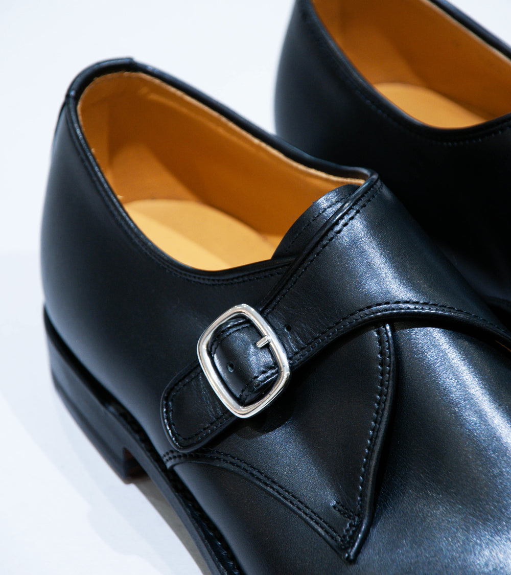 Ludwig Reiter 'Kapuziner Shoe' (Black Boxcalf Leather)