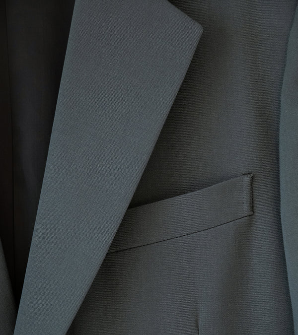 Auralee 'Light Wool Max Gabardine Jacket' (Dark Gray) – C'H'C'M'